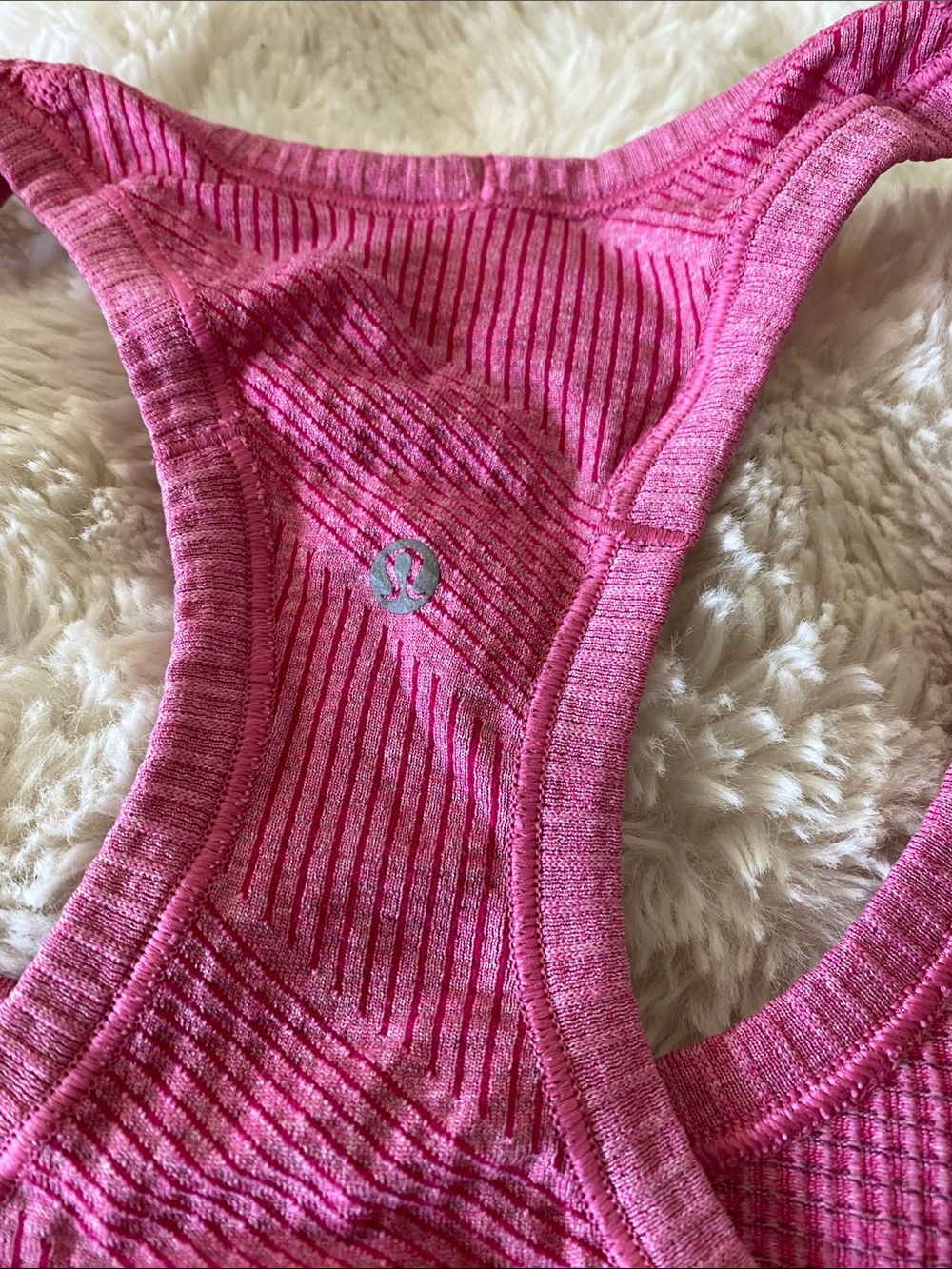 Lululemon Textured Racerback Tanks - Picture 3 of 4